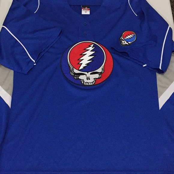 grateful dead baseball jersey